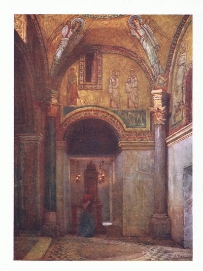 Capilla de San Zeno en S Prassede, de Roma publicada por A & C Black Ltd, 1925 de Alberto Pisa